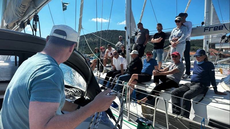 Foto SKS und SBFS Prüfung Trogir Mai 2025