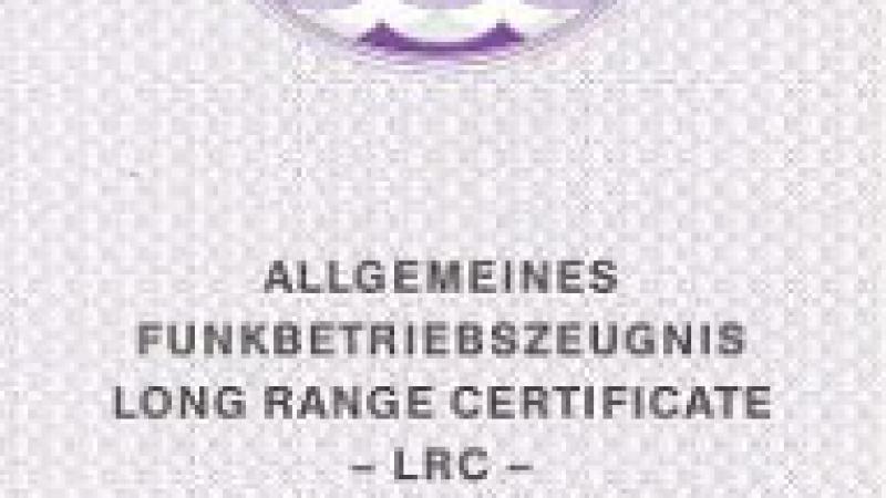 Long Range Certificate (LRC)
