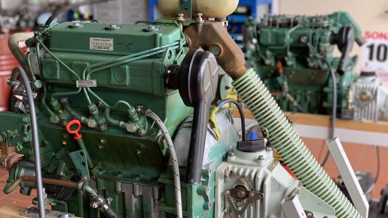Motorenkunde mit eigenen Schiffsmotoren