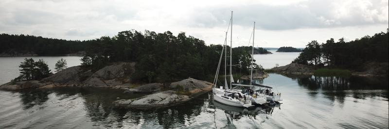 Flottillentörn in den Schären von Stockholm
