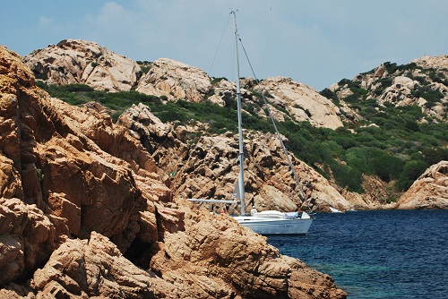 Bild vom Schein Revierinformationen Sardinien, Portisco, Straße von Bonifacio